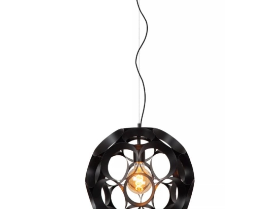 Φωτιστικό Οροφής Hannelore 10423/40/30 10x170,8cm 1xE27 40W Black Lucide