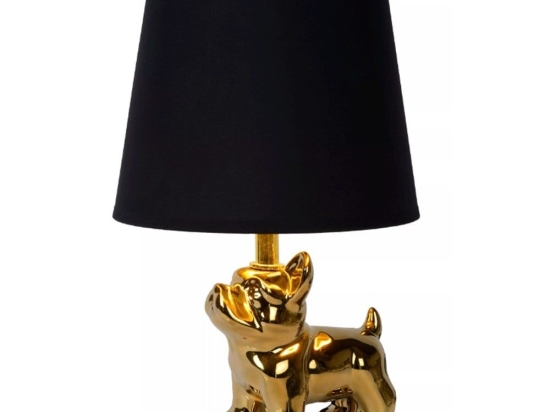 Φωτιστικό Επιτραπέζιο Sir Winston 13533/81/10 21x31,5cm 1xE14 25W Gold-Black Lucide