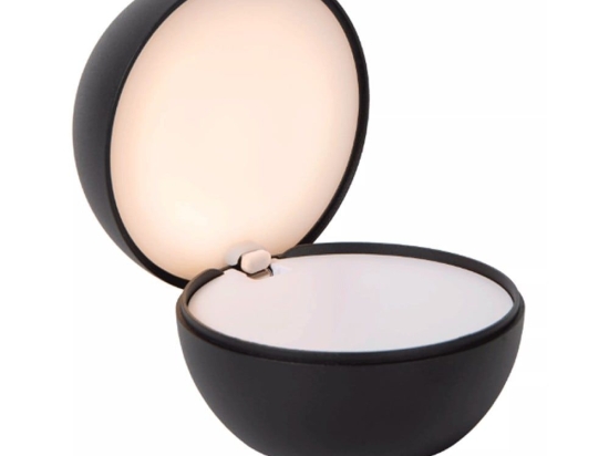 Φωτιστικό Επιτραπέζιο Clipper 27505/02/30 12x10,8cm 2,2W LED 2700K Black Lucide
