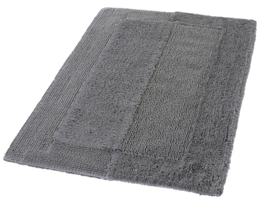 Πατάκι Μπάνιου Havanna 5418 Dark Grey Kleine Wolke 70X120 100% Βαμβάκι