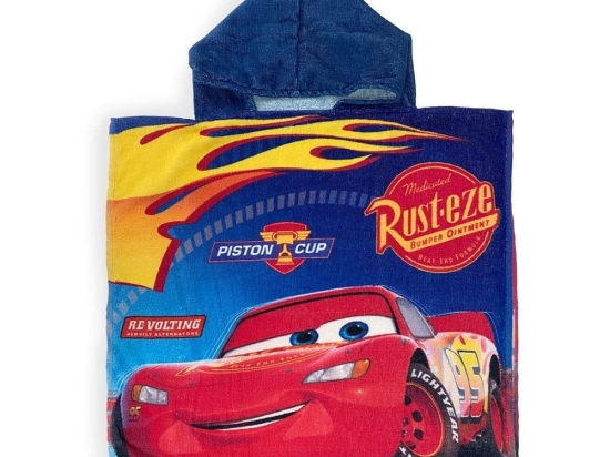 Πόντσο Θαλάσσης Quick Dry Disney Home Cars 23 Blue DimCol
