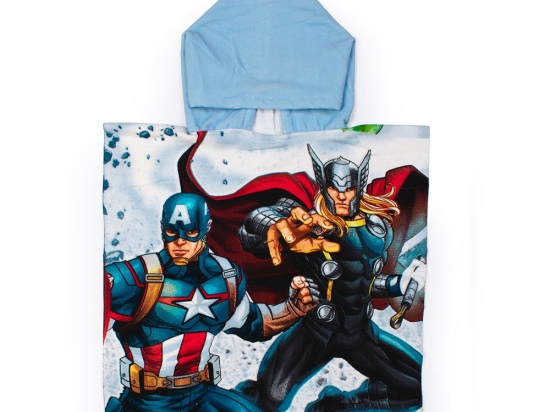 Πόντσο Θαλάσσης Marvel Avengers 40 Quick Dry Ice Blue DimCol