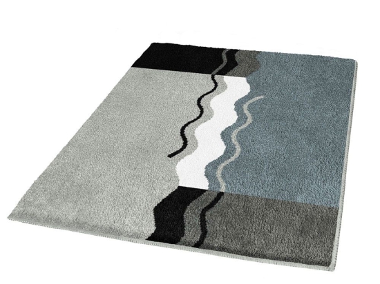 Πατάκι Μπάνιου Vanessa 5503 Platinum Grey Kleine Wolke 70X120 Acrylic