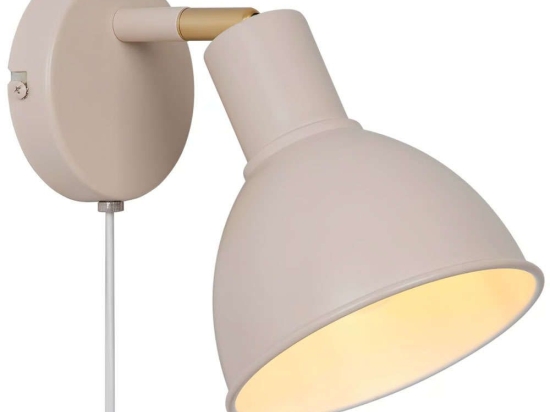 Φωτιστικό Τοίχου - Απλίκα Pop 45841009 Φ15,5x20cm E27 18W Beige Nordlux