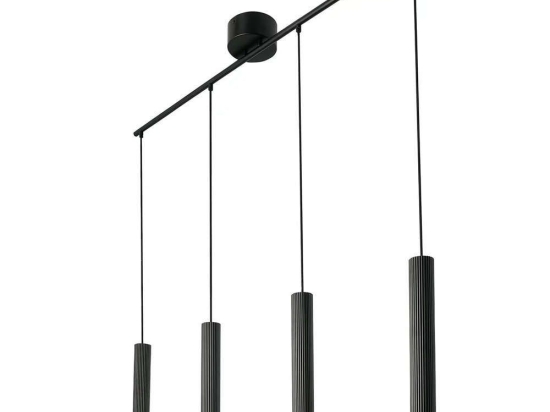 Φωτιστικό Οροφής - Ράγα Vico 2412143003 115,5x40cm 4xGu10 5W Black Nordlux