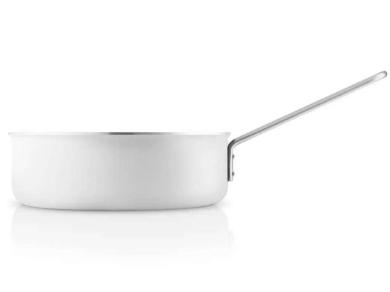 Τηγάνι Σωτέζα Αντικολλητική White Line 256524 24cm White Eva Solo 24cm Ατσάλι, Αλουμίνιο