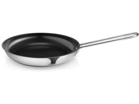 Τηγάνι Αντικολλητικό 202512 28cm Inox-Black Eva Solo 28cm Ανοξείδωτο Ατσάλι