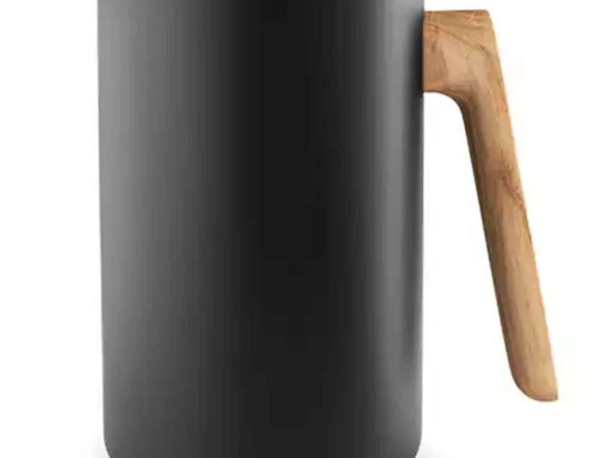 Κανάτα Ισοθερμική Nordic Kitchen 502756 1000ml Black-Natural Eva Solo Ατσάλι,Πλαστικό
