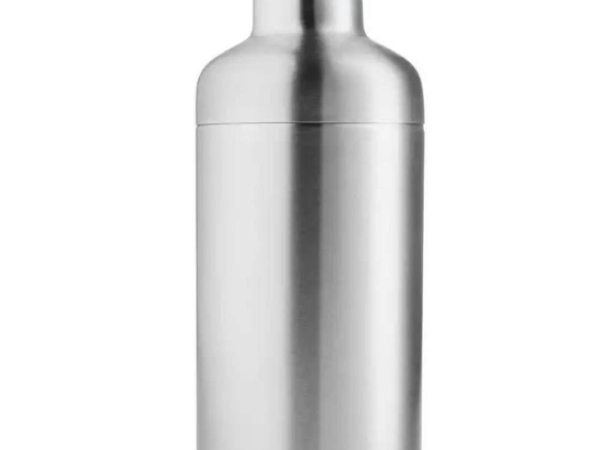 Σέικερ Κοκτέιλ Liquid Lounge 822016 8x20cm 700ml Inox-Natural Eva Solo Ατσάλι,Ξύλο