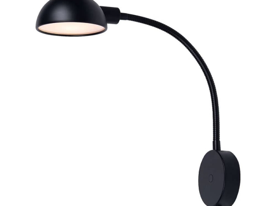 Φωτιστικό Τοίχου Nomi E14 12,5x35,1cm Black Dftp