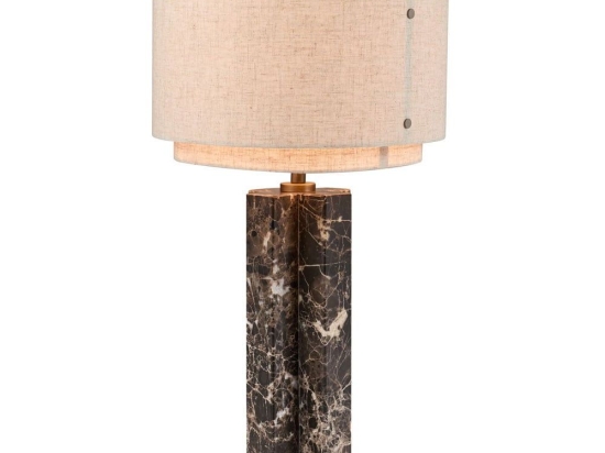 Επιτραπέζιο Φωτιστικό Takai E27 30x55cm Beige Dftp