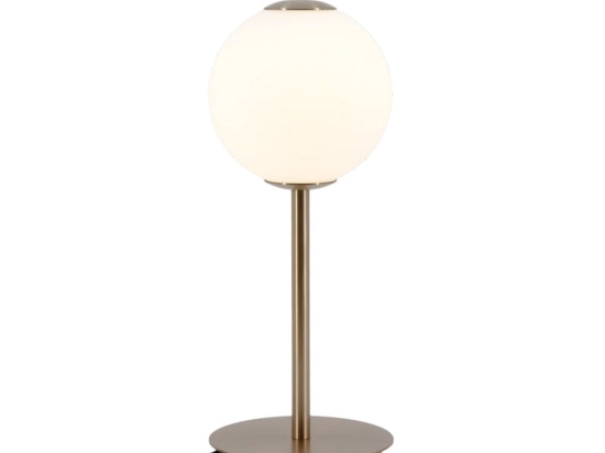 Φωτιστικό Επιτραπέζιο Audrey 2258 Φ15/37cm Led 480lm 9W 2700k Brass-Opal Umage