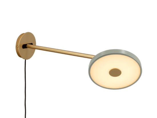 Φωτιστικό Τοίχου Asteria long 2284 Φ15x42x9cm Led 500lm 12W 2700K Nuance Olive Umage