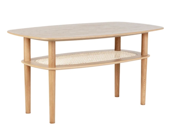 Τραπέζι Καφέ Together S.Rectangle 5521 100x60x51.6cm Oak Umage
