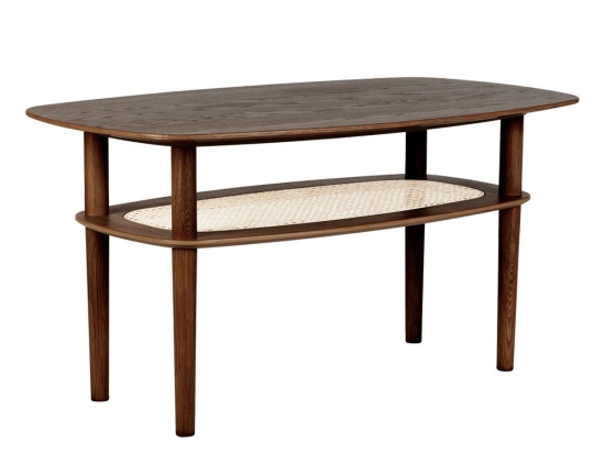 Τραπέζι Καφέ Together S.Rectangle 5806 100x60x51.6cm Dark Oak Umage