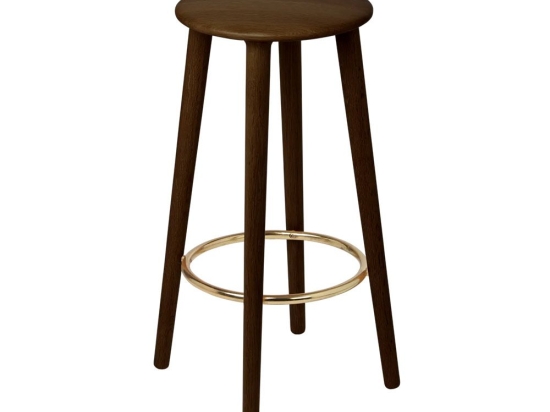 Σκαμπό Μπάρ Socialite 5880 44x67.5cm Dark Oak Brown Umage