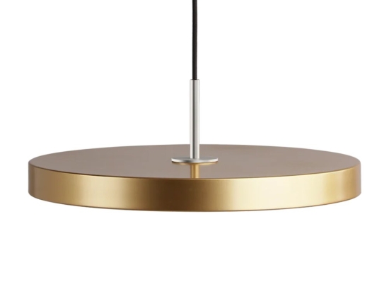 Φωτιστικό Οροφής Asteria Medium Steel 2184C4172 Φ43x4cm Led 1300lm 16W 3000k Brass Umage