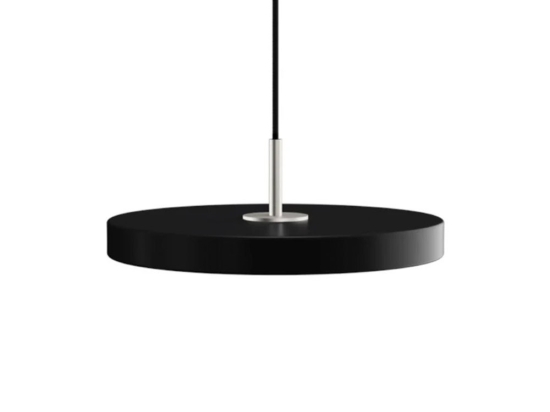 Φωτιστικό Οροφής Asteria Plus Mini Steel 2293C4174 Φ31x10.5cm Led 1200lm 18W 2400-3000k Black Umage