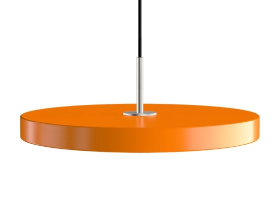 Φωτιστικό Οροφής Asteria Medium Steel 2423C4172 Φ43x4cm Led 1300lm 16W 3000k Nuance Orange Umage