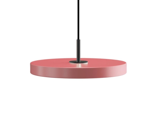 Φωτιστικό Οροφής Asteria Mini Black 2432C4175 Φ31x3.3cm Led 900lm 14W 3000k Nuance Rose Umage