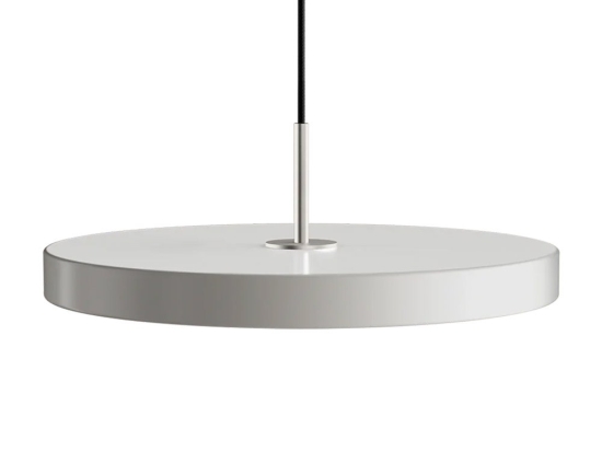 Φωτιστικό Οροφής Asteria Medium Steel 2420C4172 Φ43x4cm Led 1300lm 16W 3000k Nuance Mist Umage
