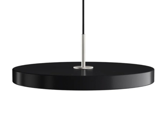 Φωτιστικό Οροφής Asteria Plus Medium Steel 2565C4172 Φ43x14cm Led 1600lm 28W 2400-3000k Black Umage