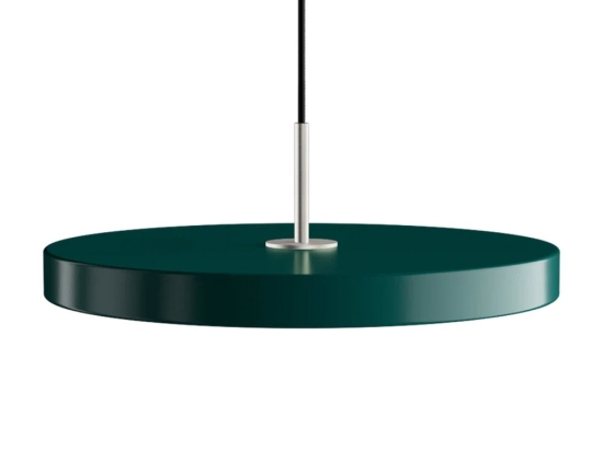 Φωτιστικό Οροφής Asteria Plus Medium Steel 2562C4172 Φ43x14cm Led 1600lm 28W 2400-3000k Forest Green Umage