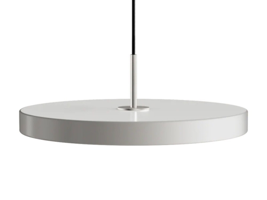 Φωτιστικό Οροφής Asteria Plus Medium Steel 2566C4172 Φ43x14cm Led 1600lm 28W 2400-3000k Nuance Mist Umage