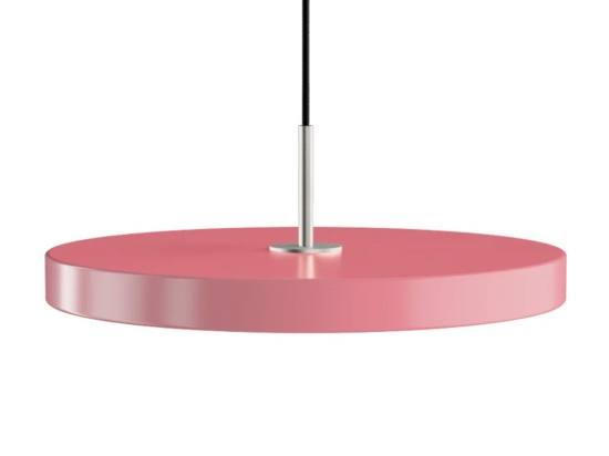 Φωτιστικό Οροφής Asteria Plus Medium Steel 2568C4172 Φ43x14cm Led 1600lm 28W 2400-3000k Nuance Rose Umage