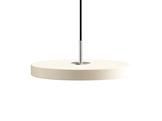 Φωτιστικό Οροφής Asteria Mini Steel 2206C4174 Φ31x3.3cm Led 900lm 14W 3000k Pearl White Umage