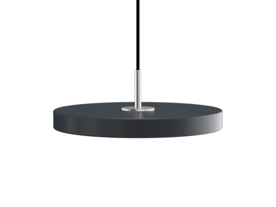 Φωτιστικό Οροφής Asteria Mini Steel 2207C4174 Φ31x3.3cm Led 900lm 14W 3000k Anthracite Umage