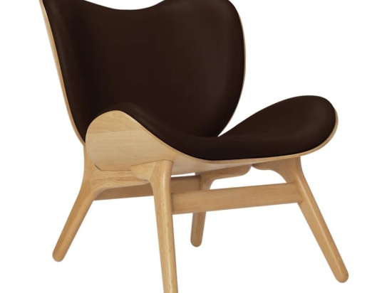 Πολυθρόνα A Conversation Piece Hope Leather 5501C5501-11 70x83x83cm Oak Brown