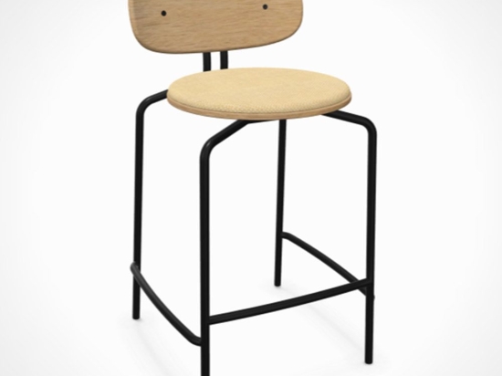 Σκαμπό Curious 5919-3C719-11 49x51x88.7cm Black Summer Shine