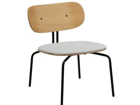 Καρέκλα Τραπεζαρίας Curious 5917-3C730-03 54.5x66.4x71.5cm Black Sterling