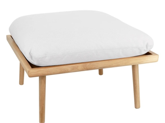 Τραπεζάκι Lounge Around Shuffle 5552C720-03 71.4x71.4x40.3cm Oak-Sterling Umage