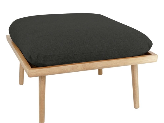 Τραπεζάκι Lounge Around Shuffle 5552C720-04 71.4x71.4x40.3cm Oak-Shadow Umage