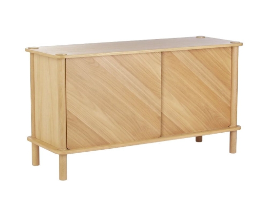 Μπουφές Italic Oak Doors 5523C5523-1 135x48x73.4cm Oak Natural