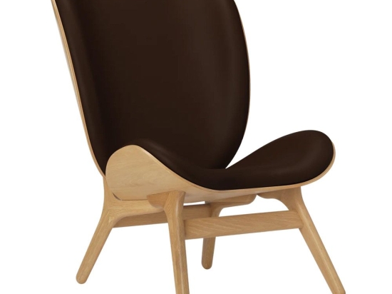 Πολυθρόνα A Conversation Piece Tall Hope Leather 5577C5577-11 73x93x106cm Oak Brown