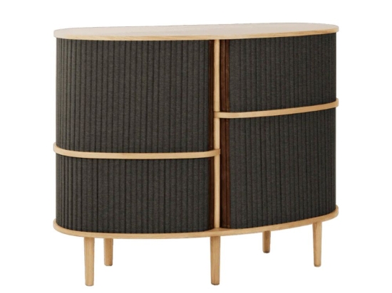 Μπουφές Audacious Highboard 5604C726-04 120x50x100cm Oak Shadow