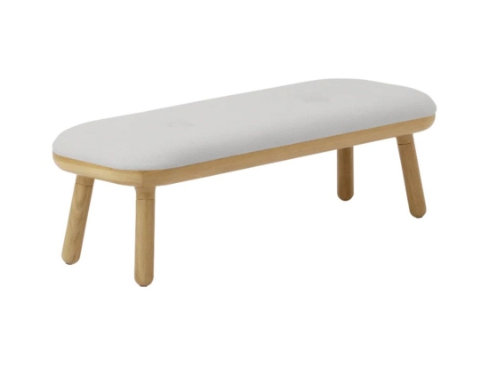 Σκαμπό Μακρύ Χαμηλό Paff 5611C5610-1C733-03 94x35x30.5cm Oak Sterling Umage
