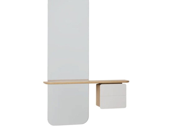 Καθρέπτης Τοίχου One More Look 5620C5620-7 78x15x118cm Oak Nuance Mist Umage
