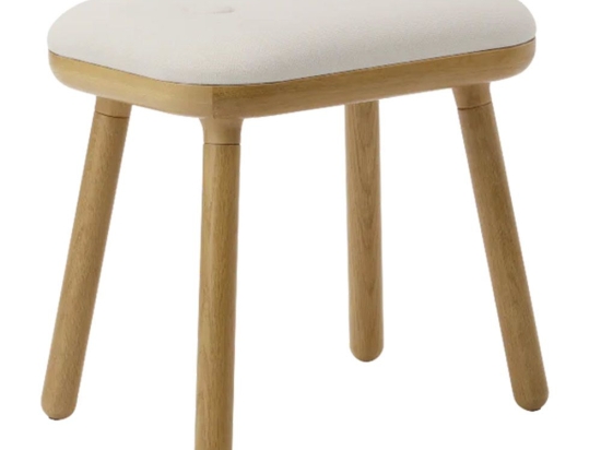 Σκαμπό Ψηλό Paff 5610C5610-2C732-02 50x35x46.5cm Oak White Sands Umage