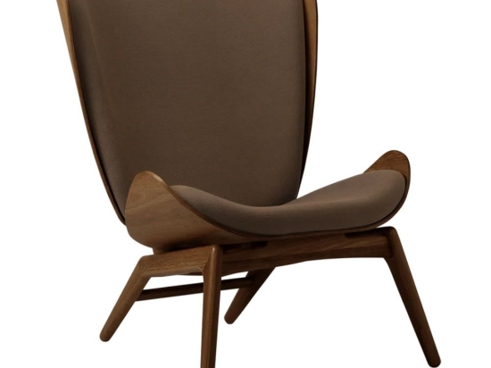 Πολυθρόνα The Reader 5701C702-10 78x91x105cm Dark Oak Mocca