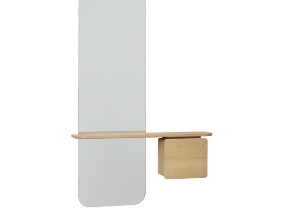 Καθρέπτης Τοίχου One More Look 5620C5620-11 78x15x118cm Oak Solid Oak Umage