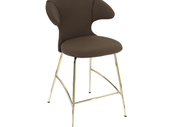 Σκαμπό Time Flies 590-10C5913-1 51x56x102cm Mocca-Brass Umage