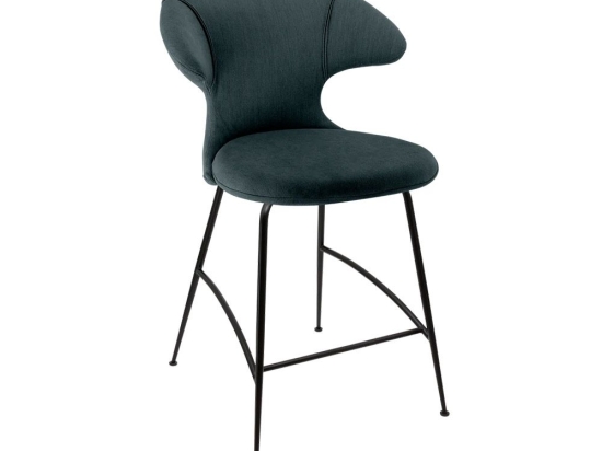 Σκαμπό Time Flies 590-17C5913-3 51x56x102cm Quantom Blue-Black Umage