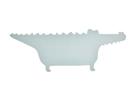 Πατάκι Μπάνιου Αντιολισθητικό Crocodile 53-107497 30x80cm Mint Oyoy 30x80 Σιλικόνη