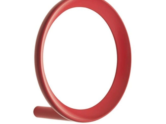 Κρεμάστρα Loop 605849 9,4cm Red Normann Copenhagen Ψευδάργυρος