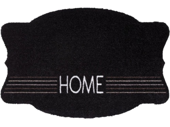 Πατάκι Εισόδου Prestige Shape 003 Home 50X75cm Black Sdim 50X75