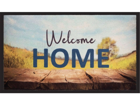 Πατάκι Εισόδου Image Welcome Home Spring 158 45x75cm Brown-Yellow Sdim 45X75